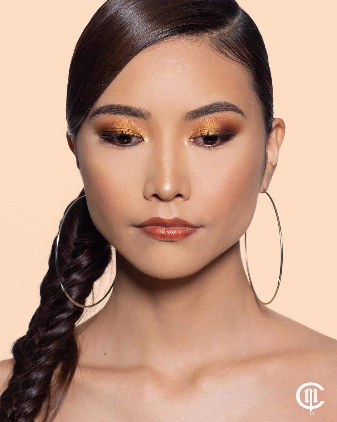 Close up shot of a model&