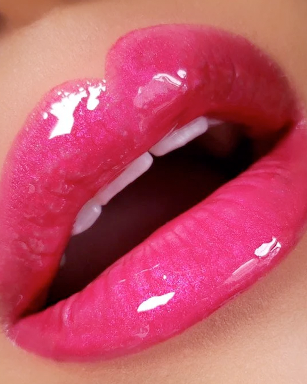 Flushing Fuchsia on a model&