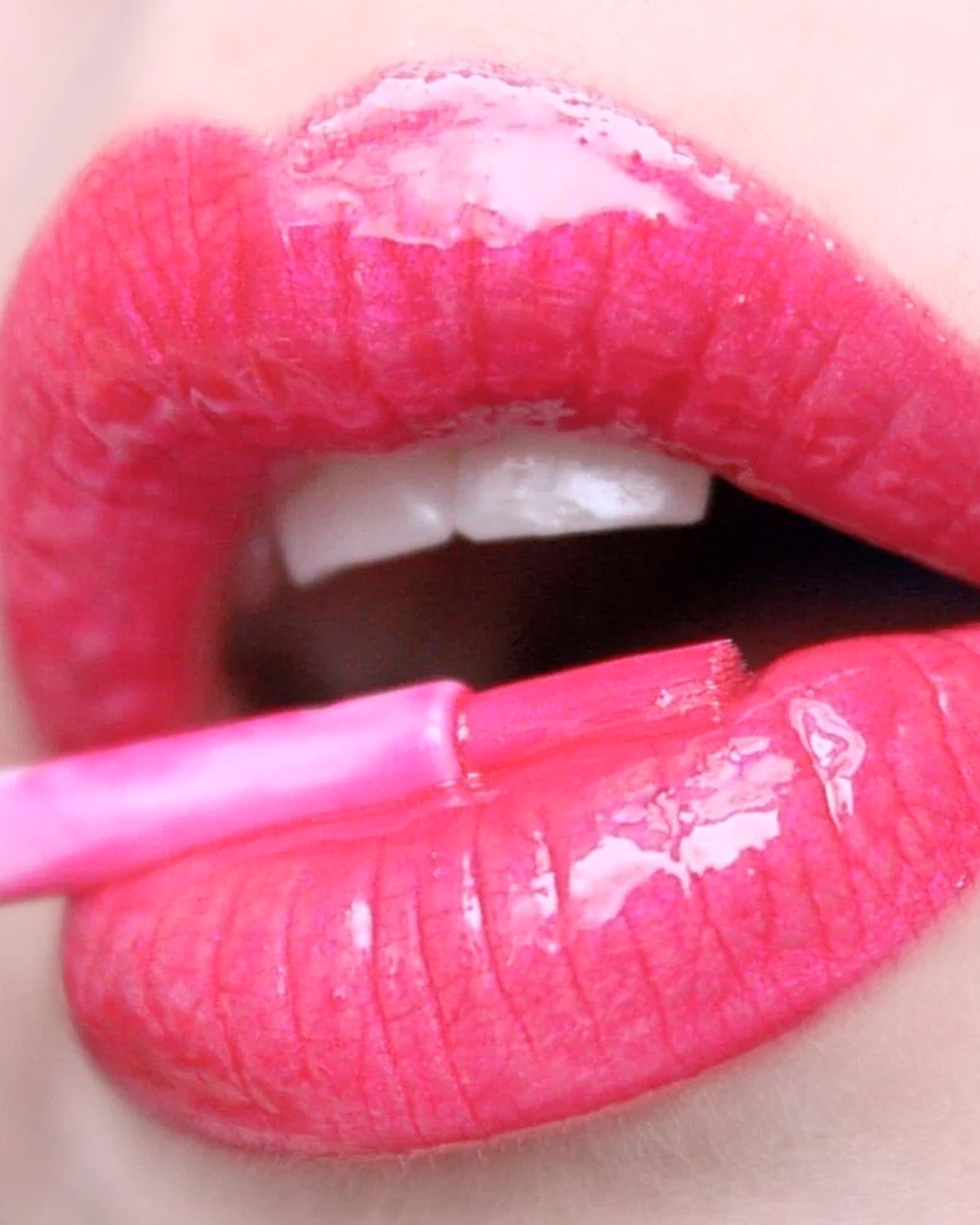 Flushing Fuchsia on a model&