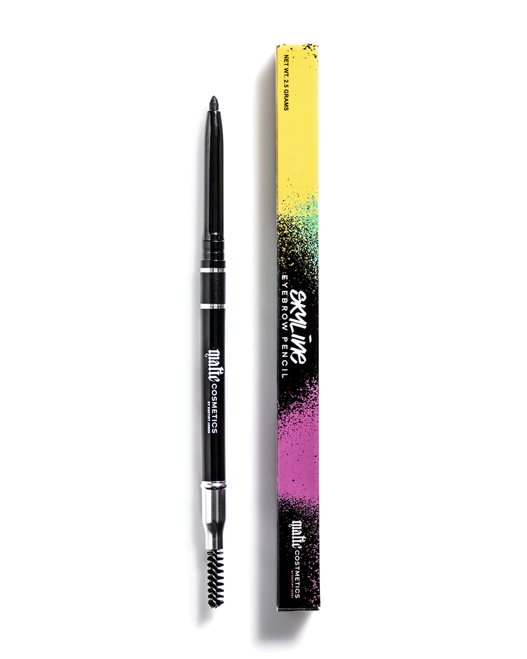 Skyline Eyebrow Pencil in soft black.