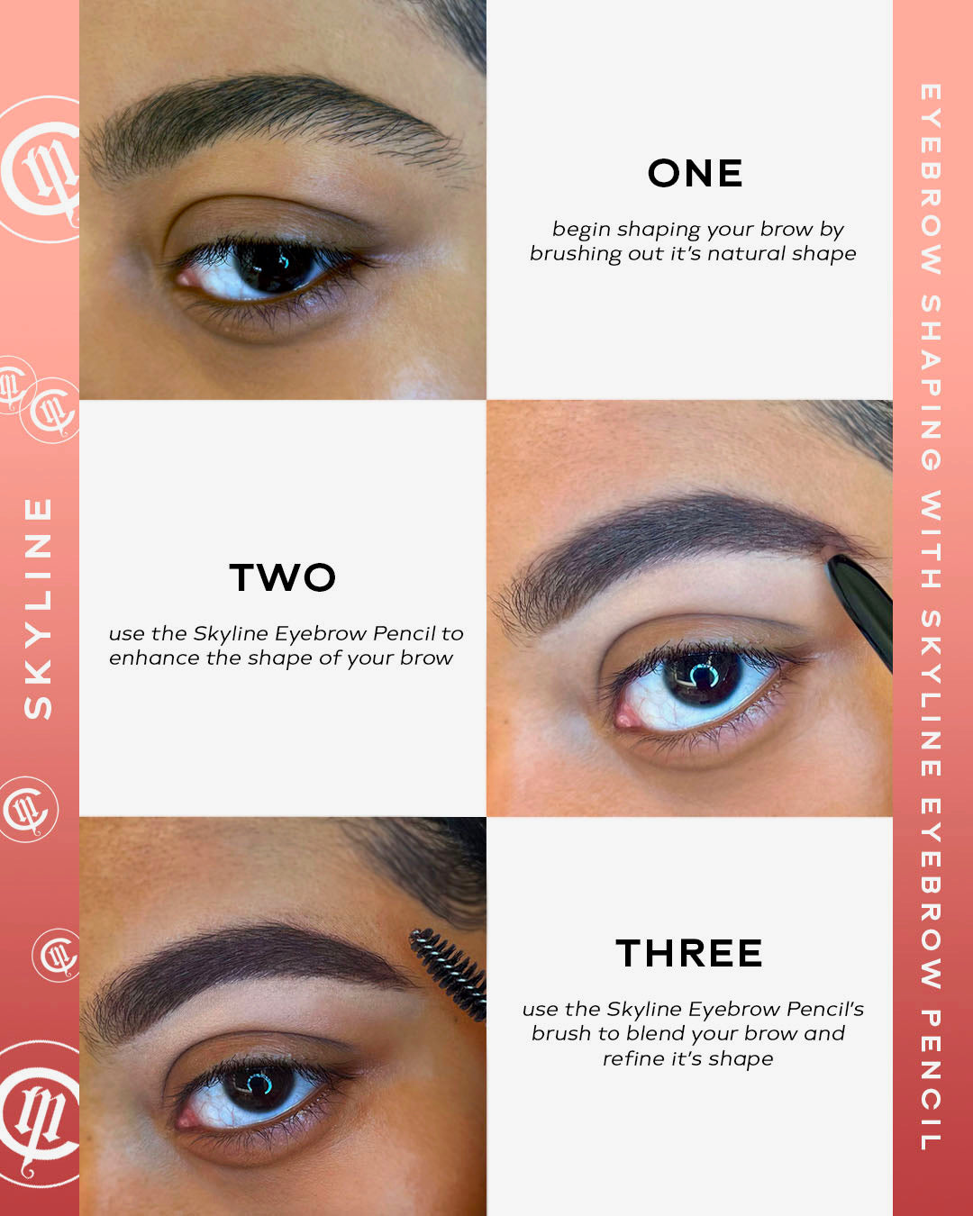 Eyebrow shaping with Skyline Eyebrow Pencil