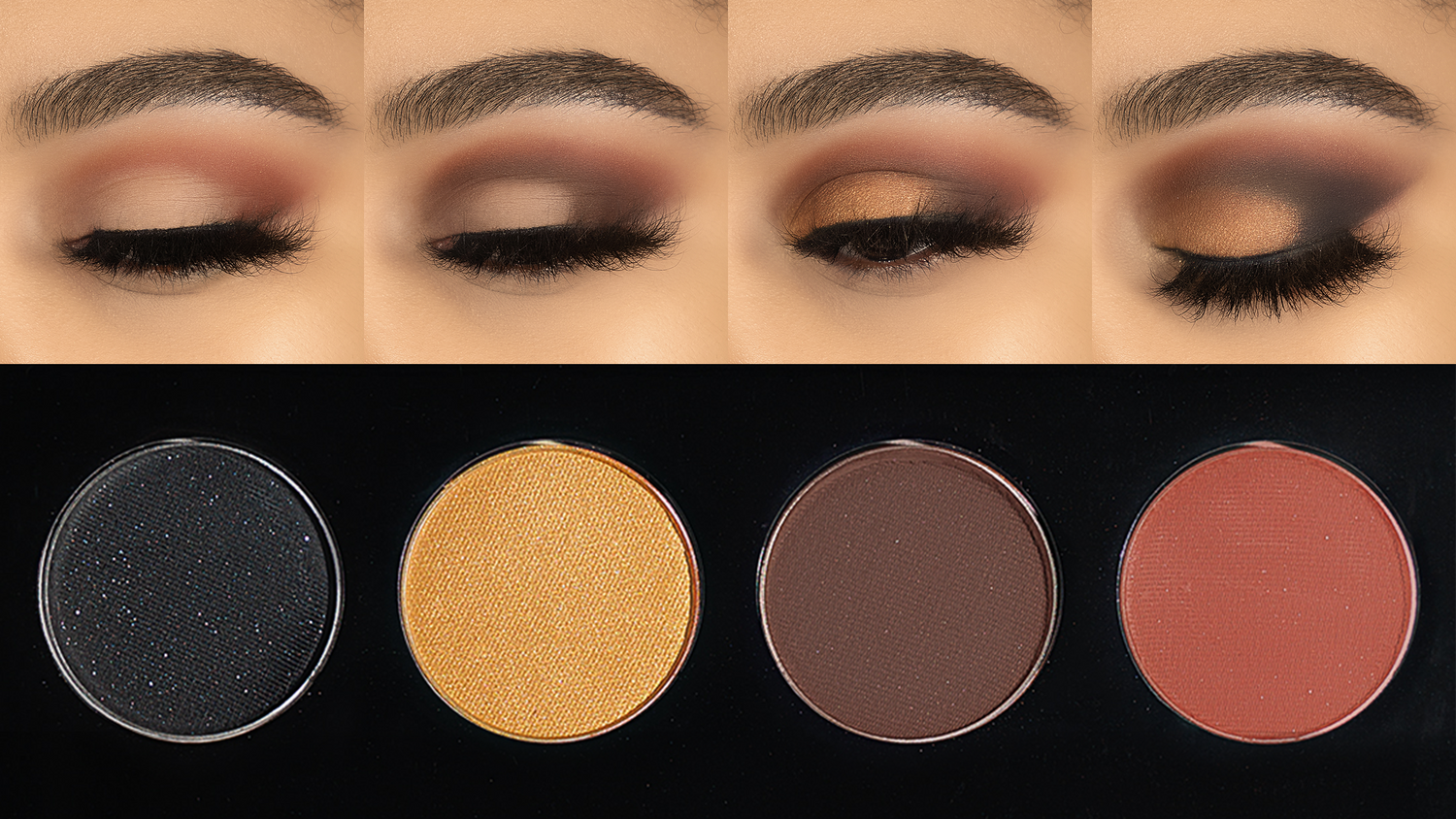 Golden Fall Eyeshadow Look