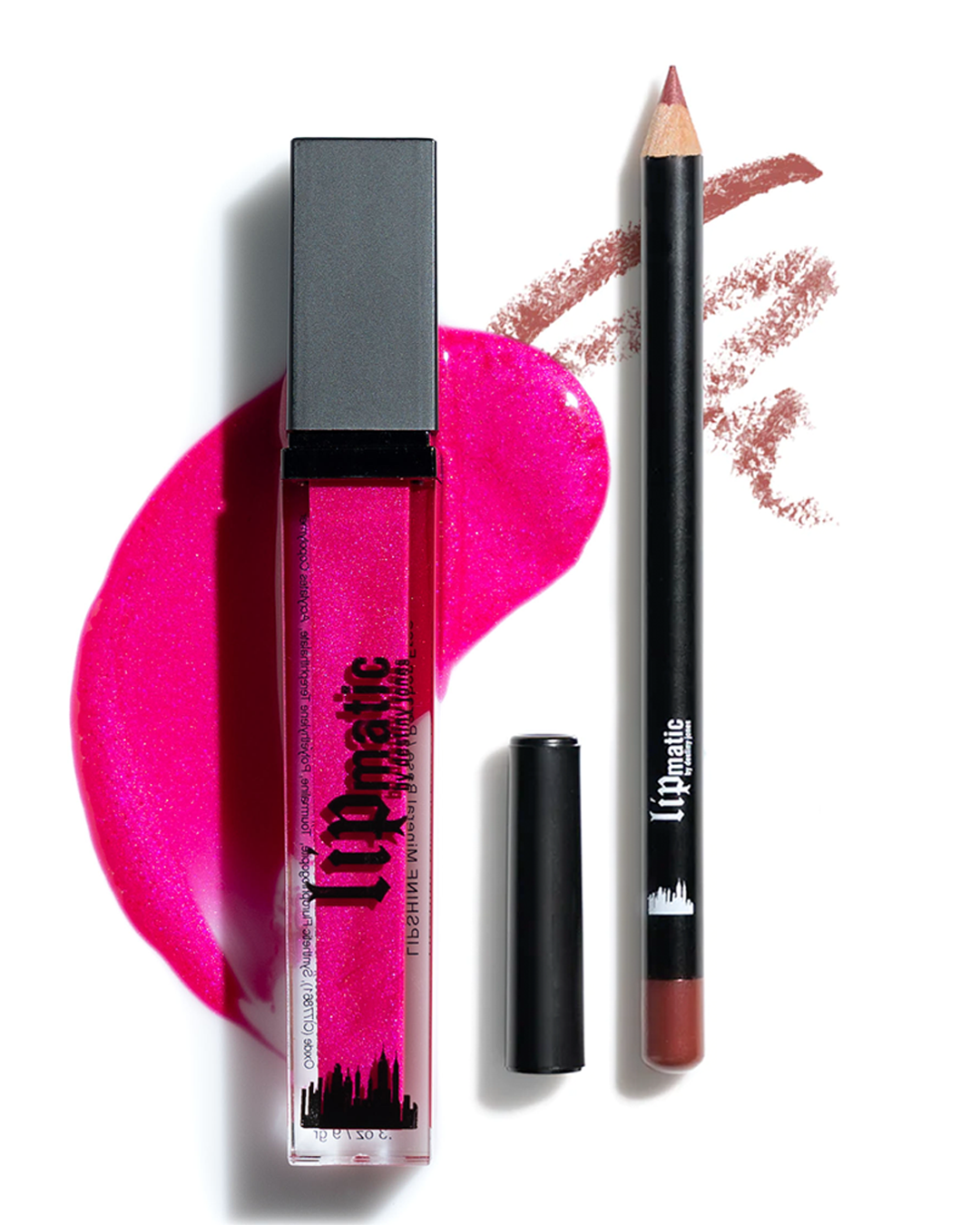 Hot Pink Lip Set