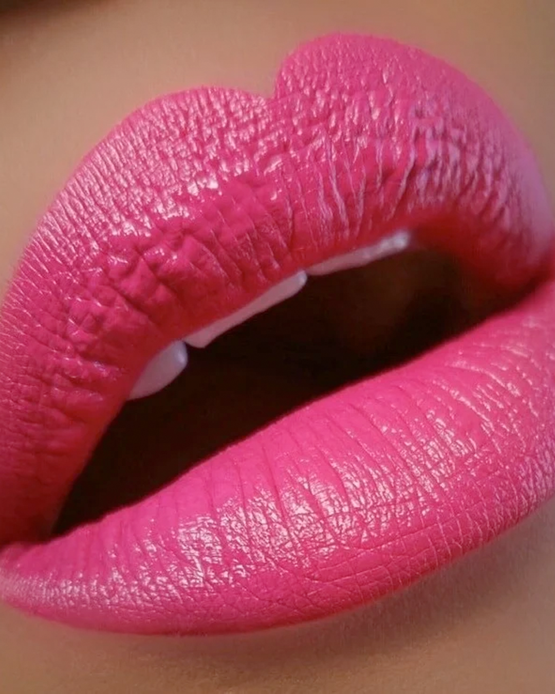 Juice Liquid Matte LipStick on a model's lips.
